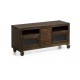 MUEBLE TV. INDUSTRIAL 2 CAJONES 2 PUERTAS + RUEDAS