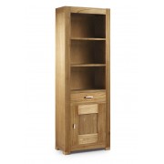 Libreria natural 1 cajon 1 puerta 3 huecos