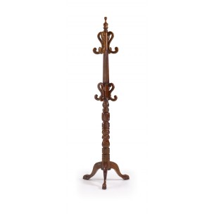 Perchero vintage giratorio 8 colgadores de madera