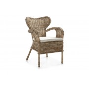 Sillon bryson rattan con cojin