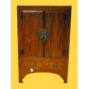 Mueble Colonial Auxiliar 2 Puertas 2 Cajones