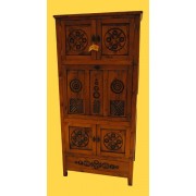 Mueble Colonial 1 Puerta Central Abatible 4 Puertas 1 Cajon