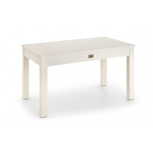 Mesa Comedor New White 2 Cajones