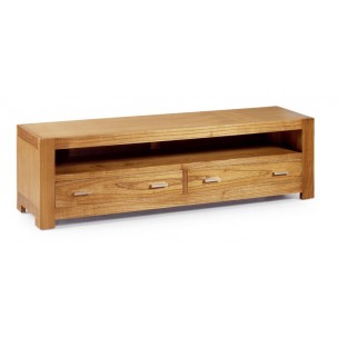 Mueble TV natural 2 cajones 1 hueco