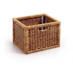 Cesta rattan trenza gruesa